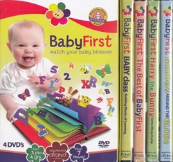 تصویر  مجموعه آموزشي Baby First 4 DVD