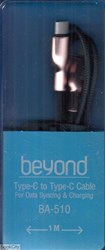 تصویر  كابل beyond Type-C to Type-C Cable BA-510