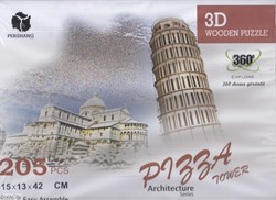 تصویر  ساختني برج پيزا ‍PERSHANG 3D 205pcs
