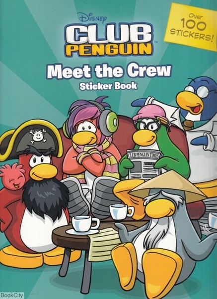 تصویر  Disney Club Penguin -Meet The Crew Sticker Book