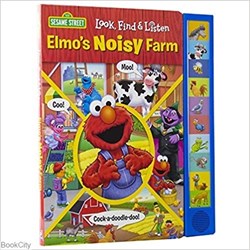 تصویر  Elmo's Noisy Farm Look, Find, and Listen