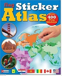 تصویر  Flag Sticker Atlas Over 400 Flag Stickers