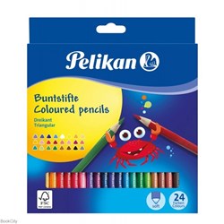 تصویر  مدادرنگي 24 رنگ مقوايي Pelikan 700122